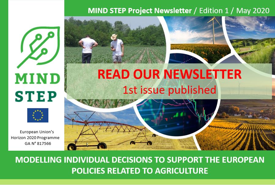 MIND STEP 1ST NEWSLETTER IS OUT