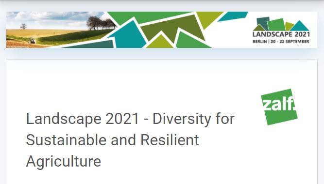 Landscape 2021 - Diversity for Sustainable and Resilient Agriculture
