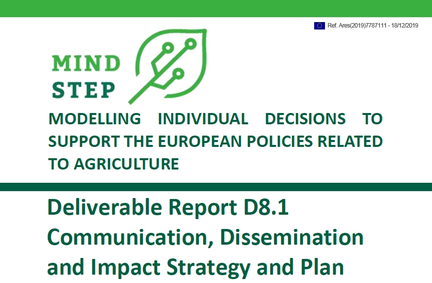 Deliverable Report D8.1 Communication, Dissemination and Impact Strategy and Plan