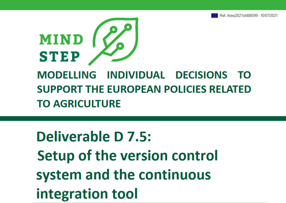 MIND STEP Deliverable 7.5 is publically available! 