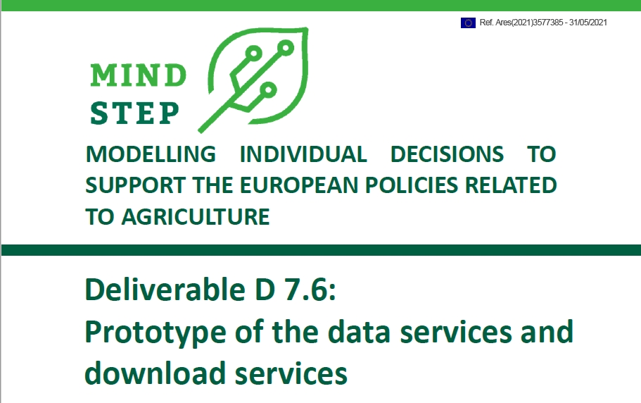 Deliverable D7.6: Prototype of the data services and download services